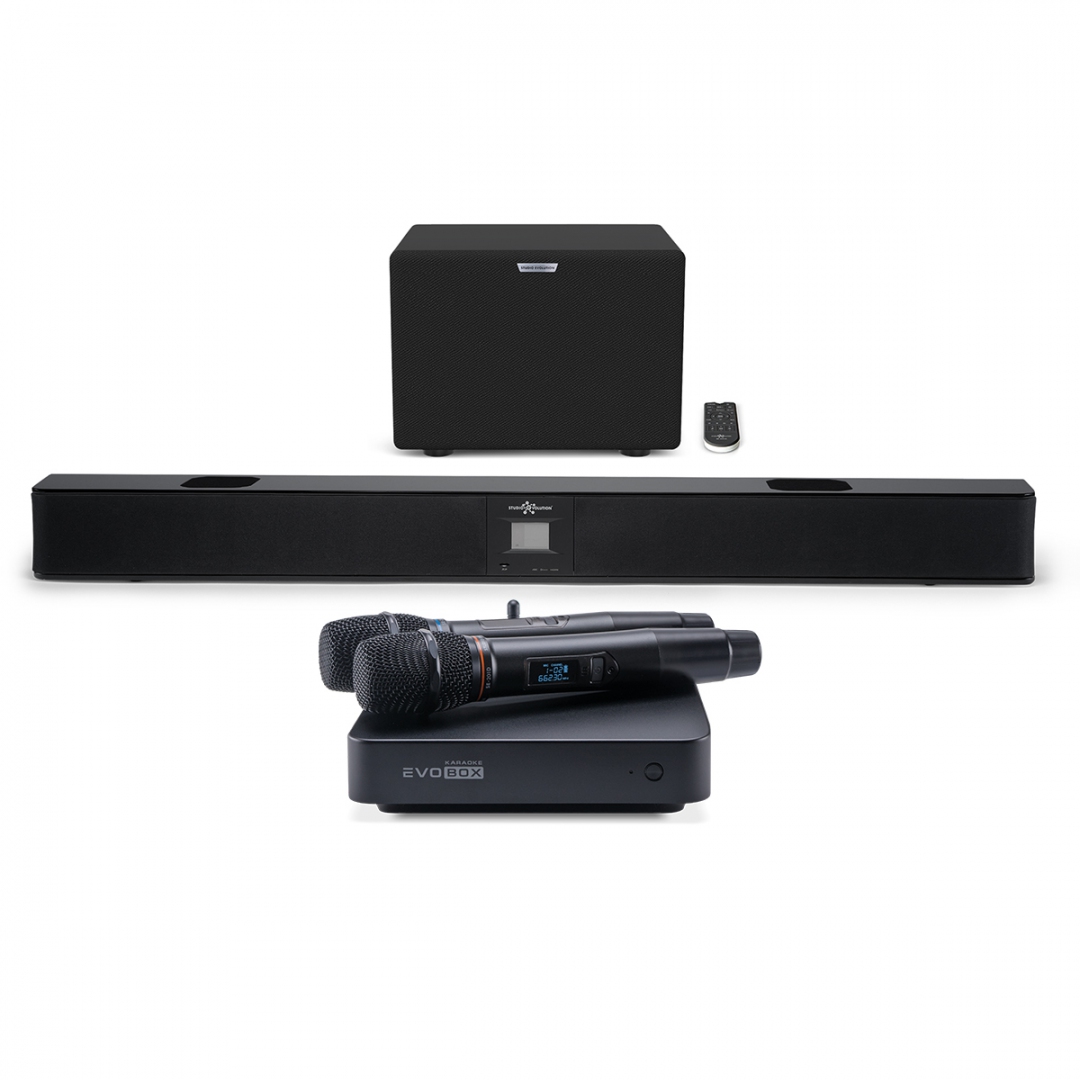 караоке-комплект EVOBOX Plus + EvoSound Bar (саундбар с караоке) в Можайске