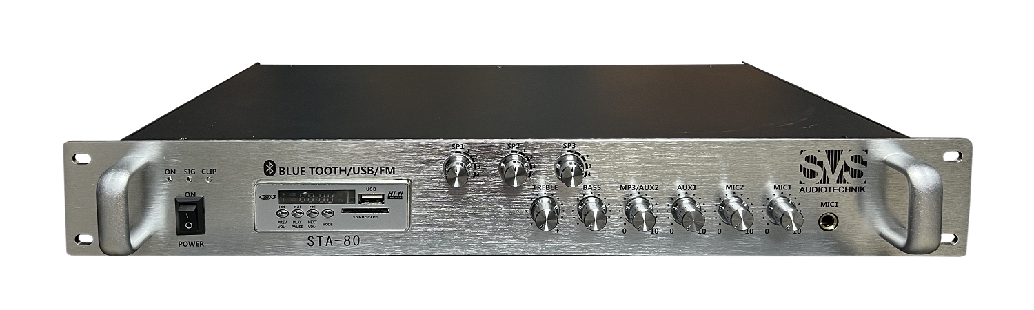 SVS Audiotechnik STA-80 Микшер-усилитель для систем Public Address в Можайске