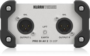 Klark Teknik DI 22P пассивный стерео директ-бокс в Можайске