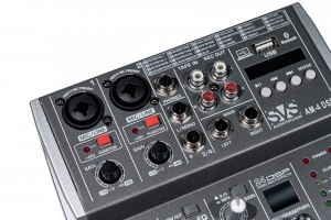 SVS Audiotechnik mixers AM-4 DSP Аналоговый микшерный пульт, 4-канала в Можайске
